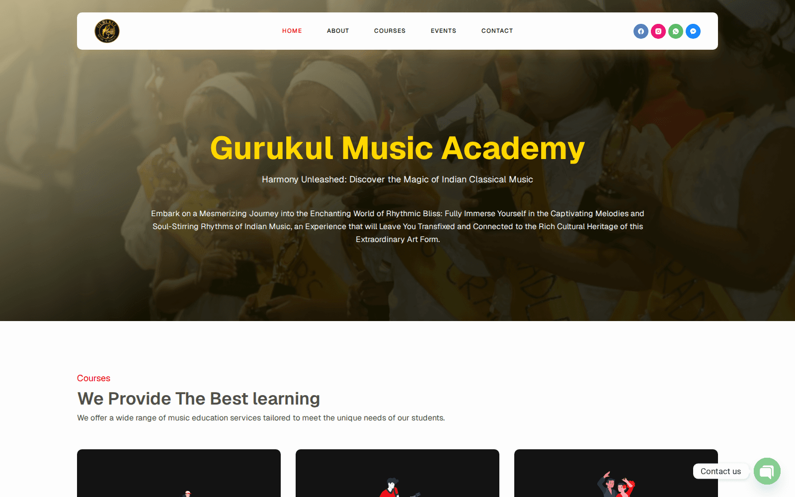 Gurukul Music Academy preview
